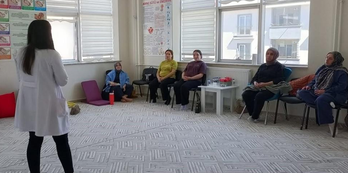 Bayburt’ta anne adaylarına ‘Gebe Okulu’ eğitimi verildi