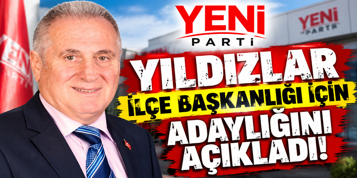 Doç. Dr. Mehmet Yıldızlar, YENİ Parti Beşikdüzü İlçe Başkanlığına Adaylığını Açıkladı