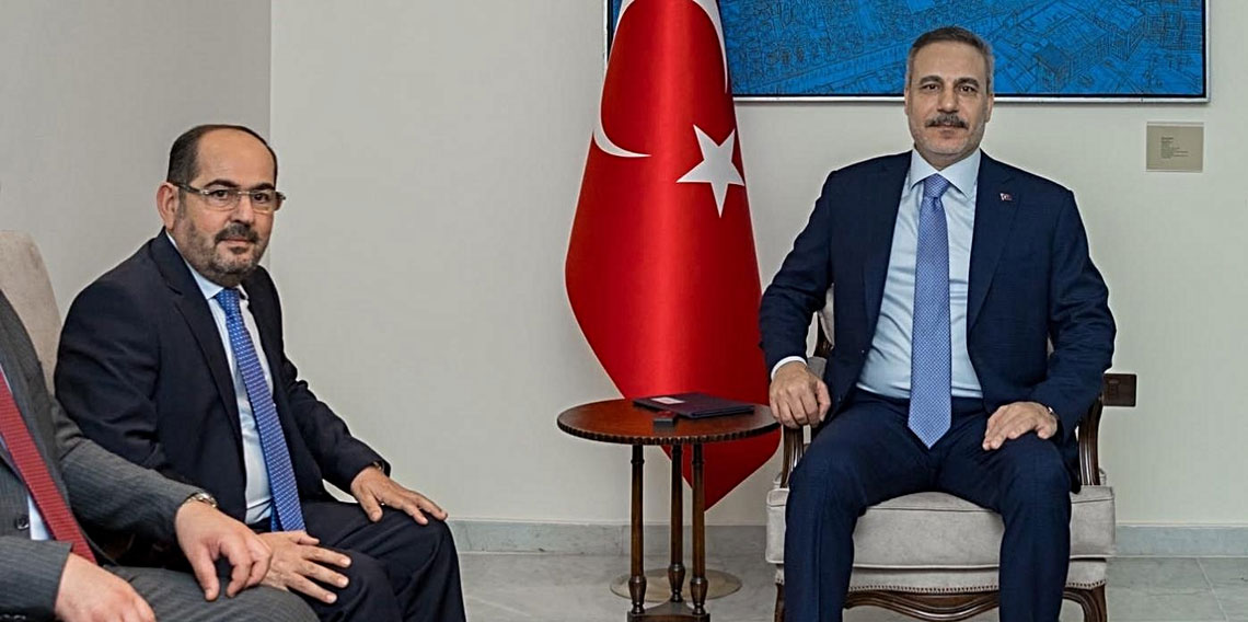 Bakan Fidan, Suriye Türkmen Meclisi Başkanı Mustafa ile görüştü!