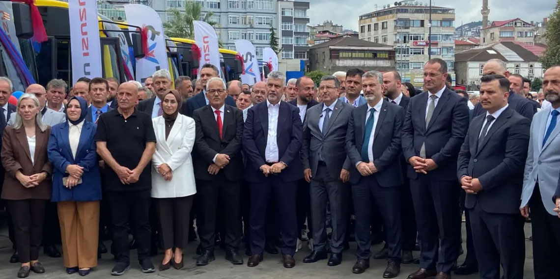 Trabzon’da ulaşıma dev yatırım! Elektrikli otobüs yatırımında Türkiye’de ilk