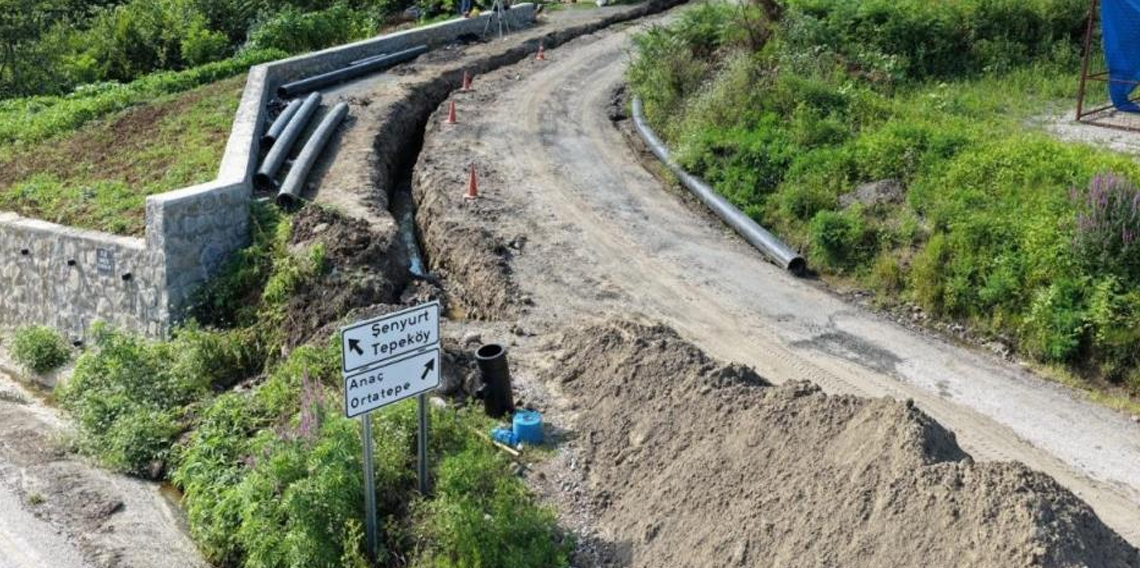 Ordu Perşembe’nin içme suyu altyapısı yenilendi
