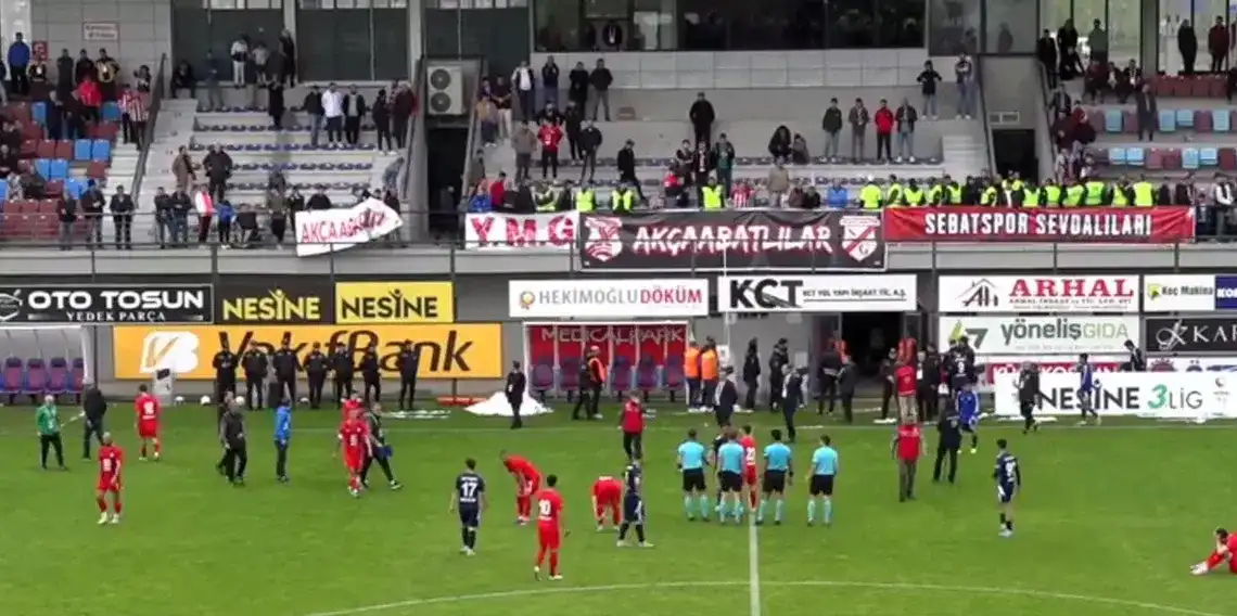 Sebatspor 3 puanı kaçırdı! 6 Gollü maçta kazanan yok!