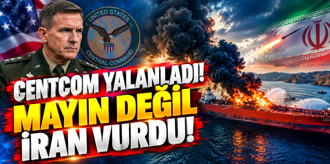 CENTCOM Yalanladı! Mayın Değil İran Vurdu!