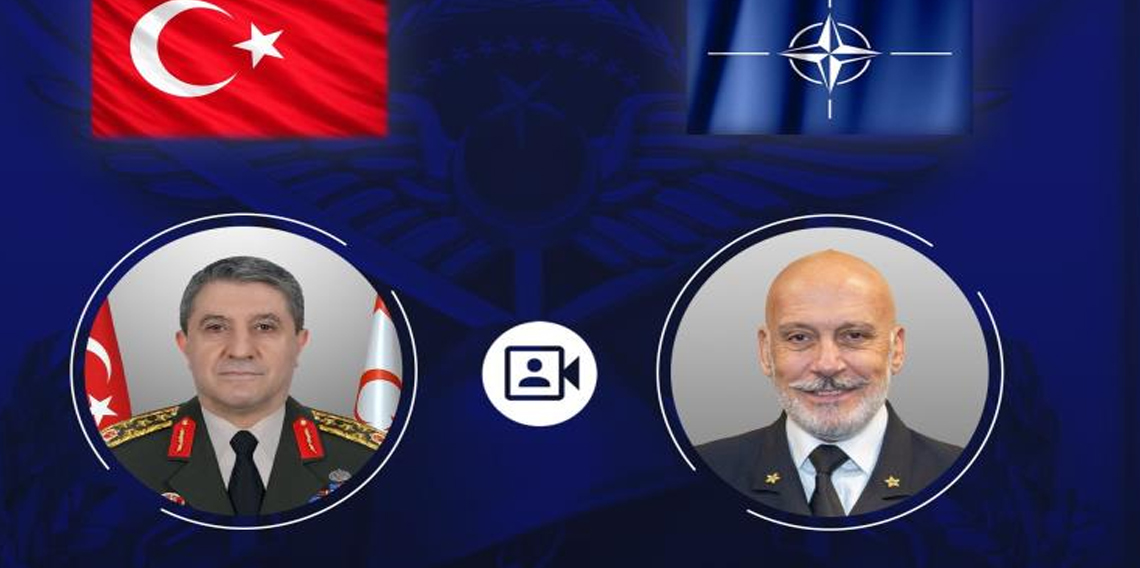 Bayraktaroğlu, NATO Askeri Komite Başkanı Dragone ile görüştü