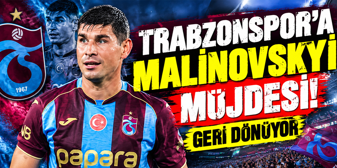 Malinovskyi geri dönüyor! Trabzonspor’da sağlık ekibinden sevindiren haber