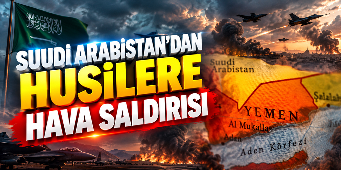 Suudi Arabistan'dan Husilere hava saldırısı: 2’si çocuk 3 ölü