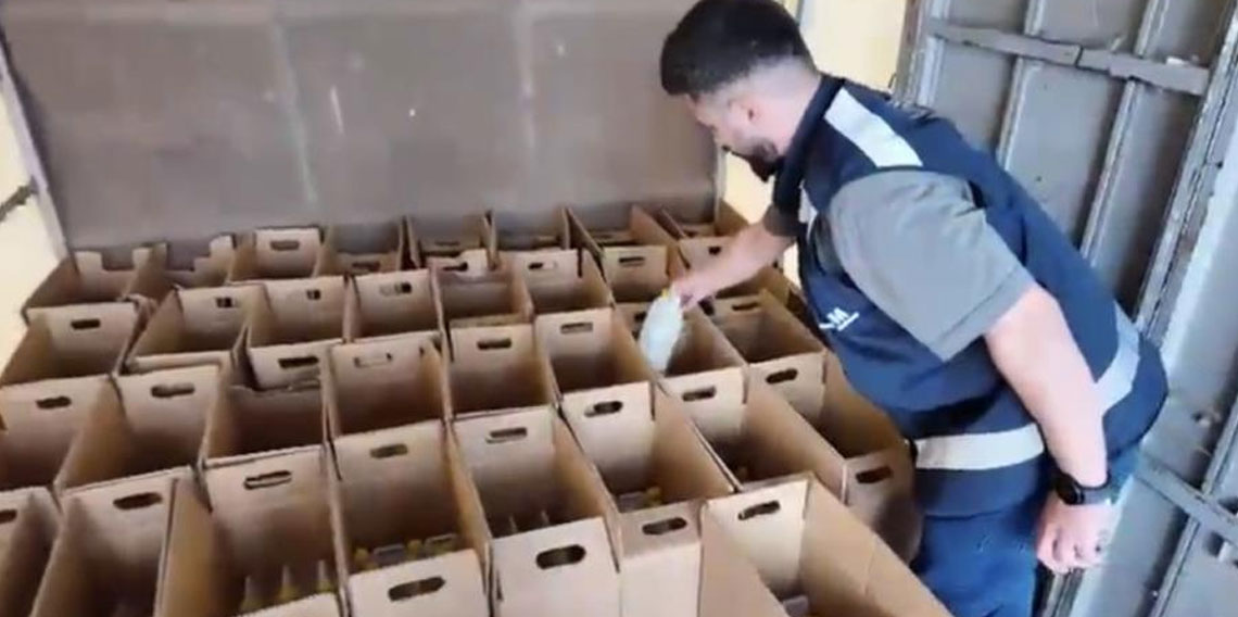 Samsun'da 1 ton 122 litre etil alkol ele geçirildi