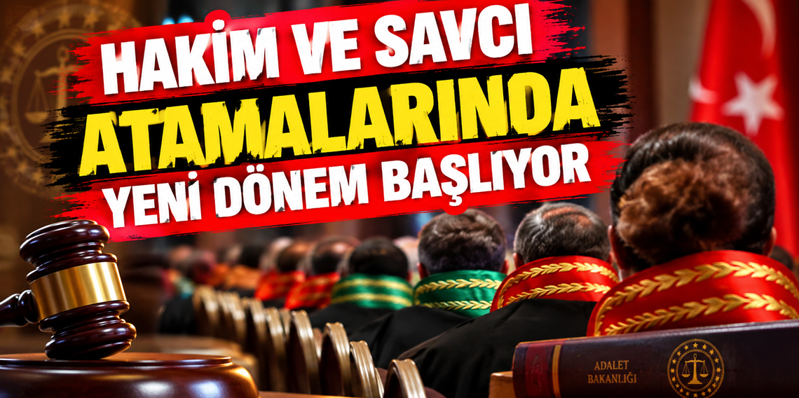 Hakim ve savcı atamalarında yeni dönem başlıyor
