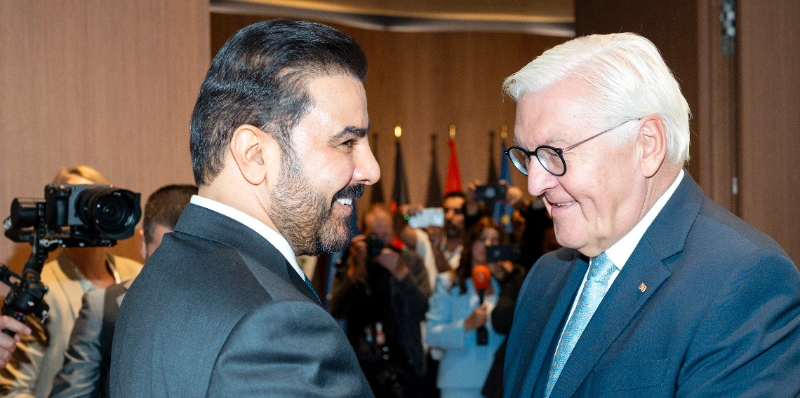 Almanya Cumhurbaşkanı Steinmeier, Irak Başbakanı Zeydi’yi kabul etti