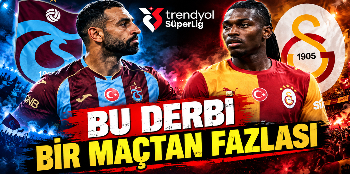Trabzonspor'da Gözler Galatasaray Derbisinde