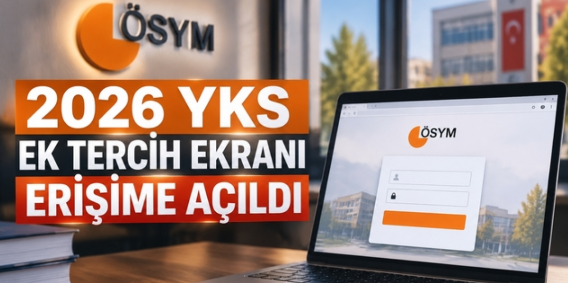 YKS ek tercih ekranı açıldı! 2026 YKS ek yerleştirme tercihleri nasıl yapılır?