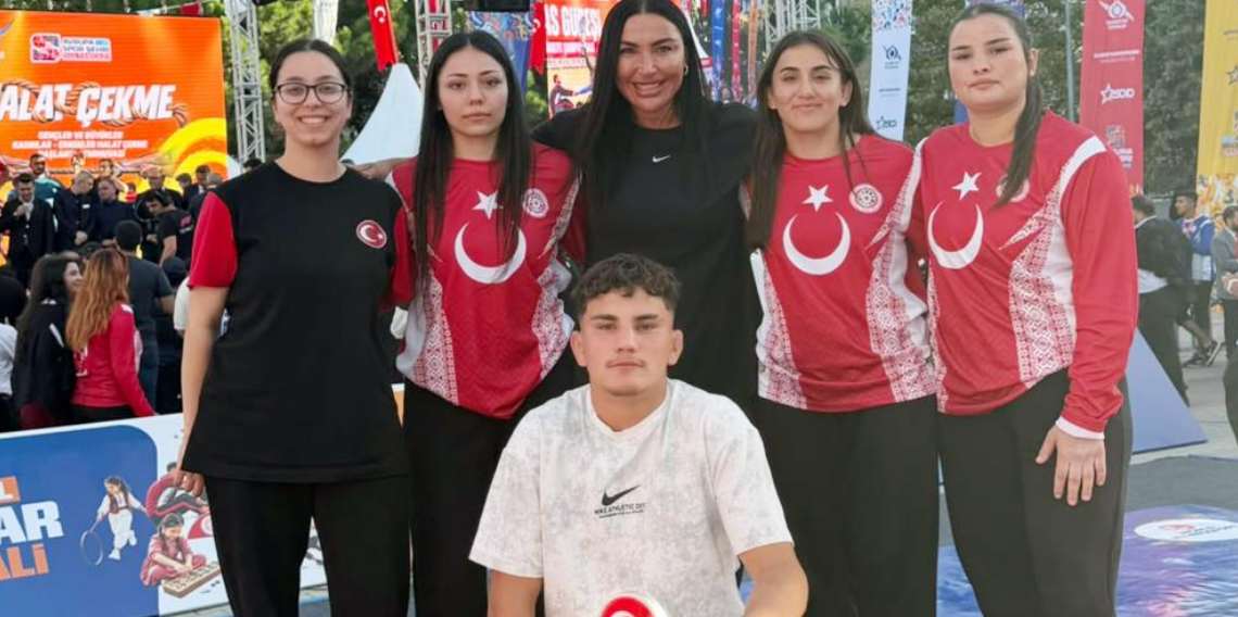 Samsun'un mas güreşi başarısı