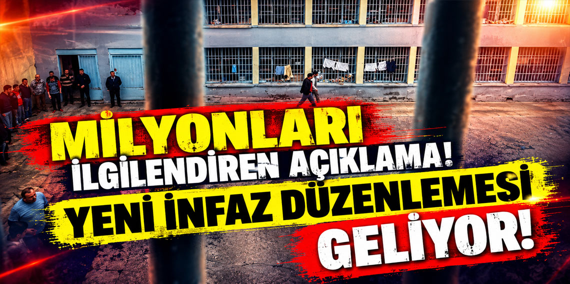 Mehmet Uçum açıkladı! Yeni infaz düzenlemesi geliyor