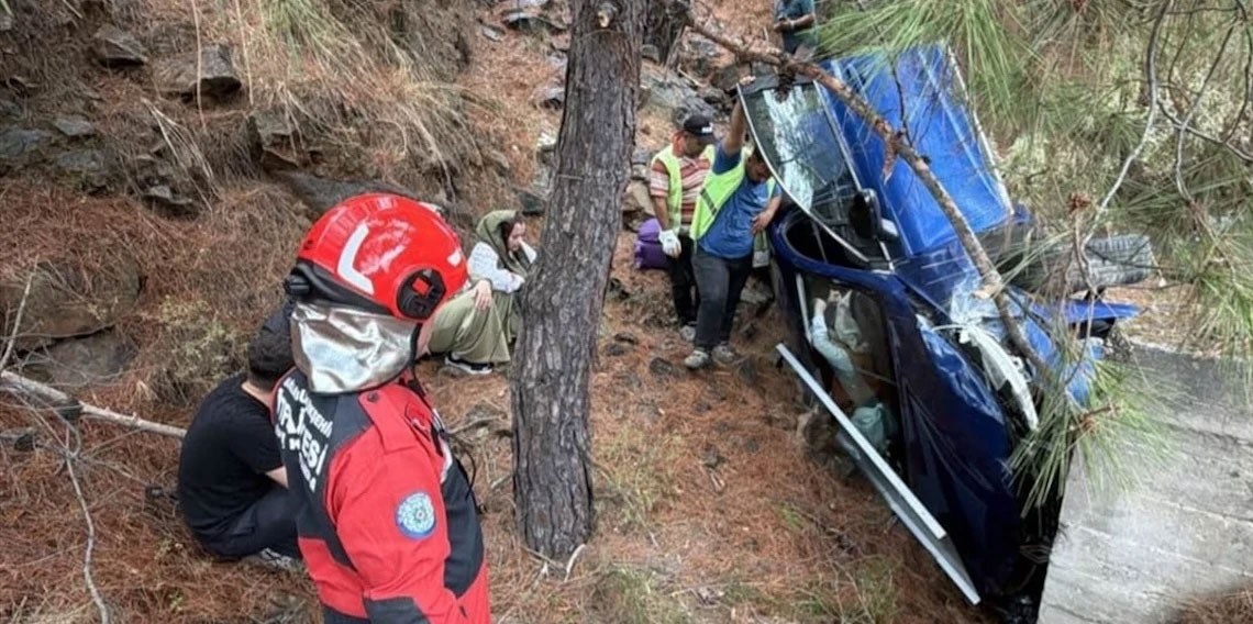 Fethiye'de korkunç kaza: 4 kişi yaralı!