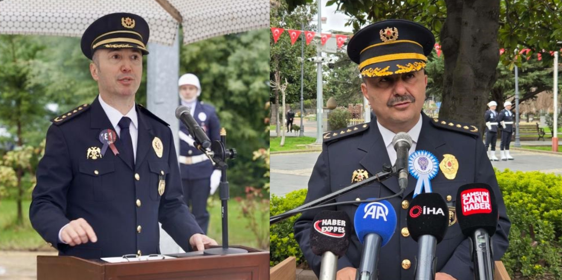 Samsun Emniyet Müdürü İzmir’e, Tokat Emniyet Müdürü Samsun’a atandı