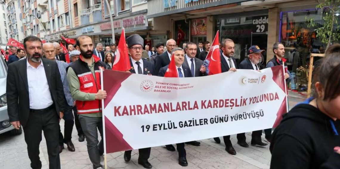 Gümüşhane'de Gaziler Günü'nde 