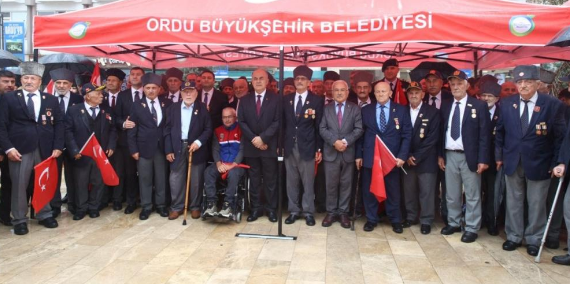 Ordu’da 19 Eylül Gaziler Günü etkinliklerle kutlanmaya başladı