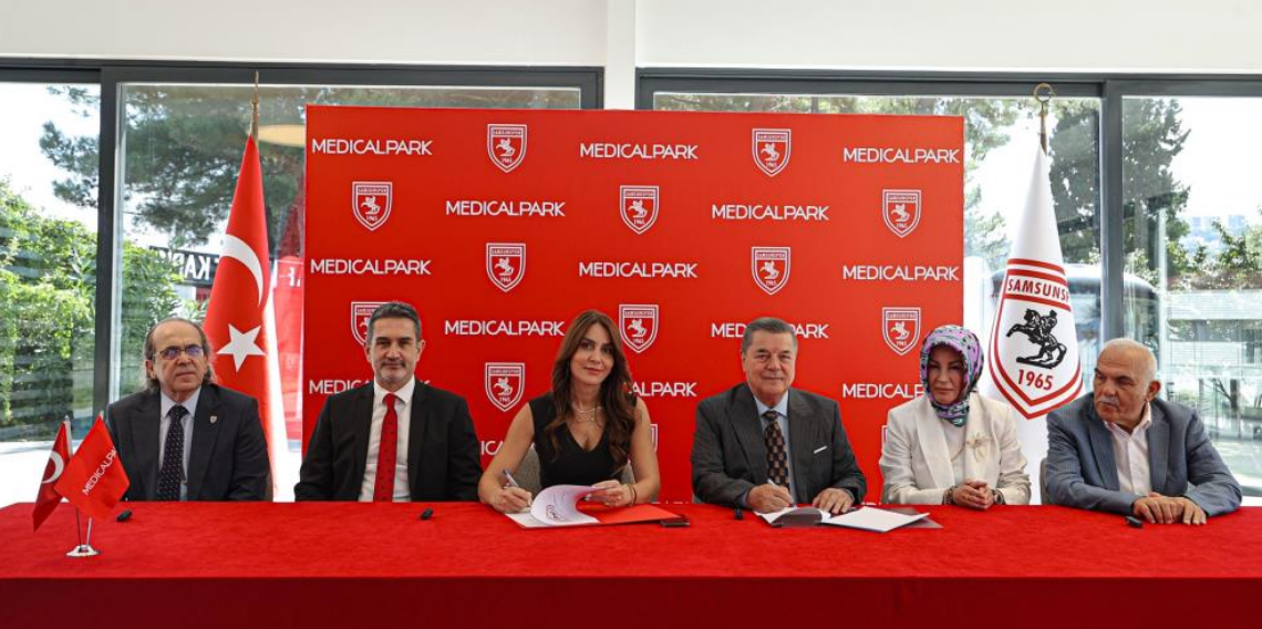 Samsunspor ile Medical Park ve Liv Hospital arasındaki sağlık sponsorluğu yenilendi