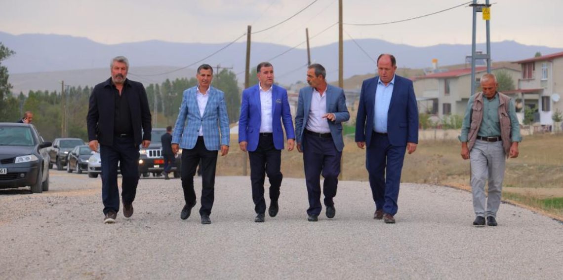Danişment-Yolaltı bağlantı yolunda yapılan çalışmalar incelendi
