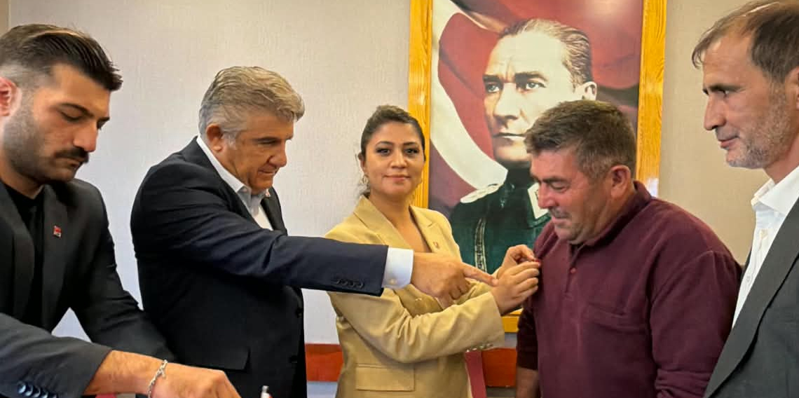 CHP Kızılcahamam’da toplu üye katılımı