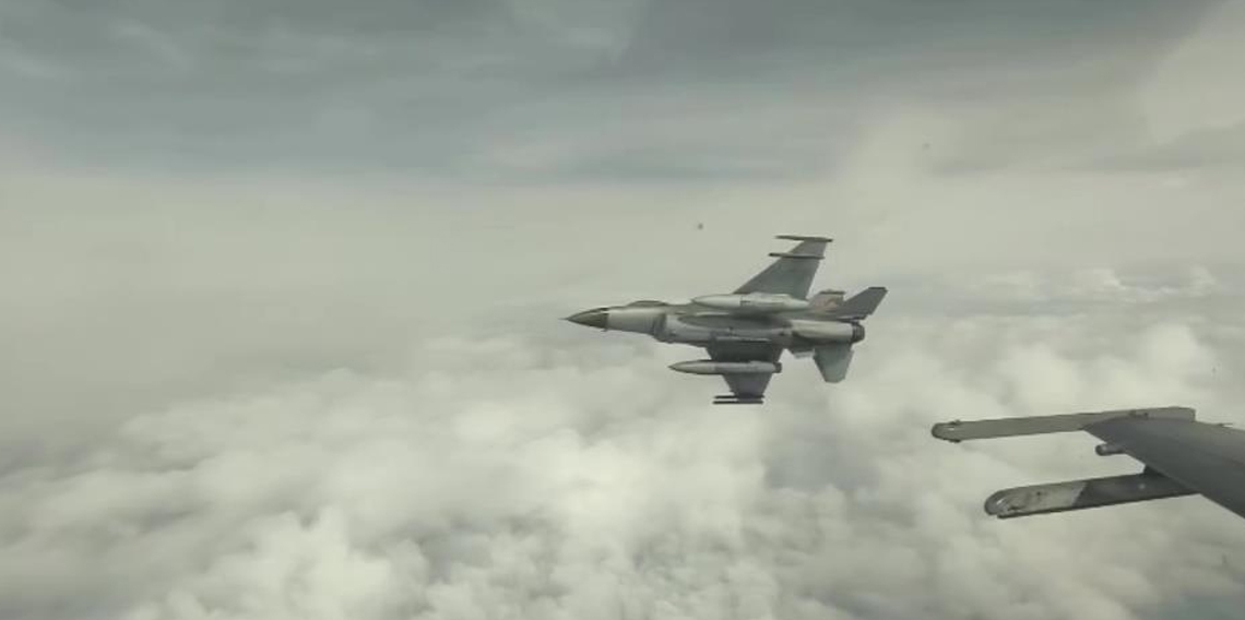 F-16'lar Amasya'dan Karadeniz'e havalandı
