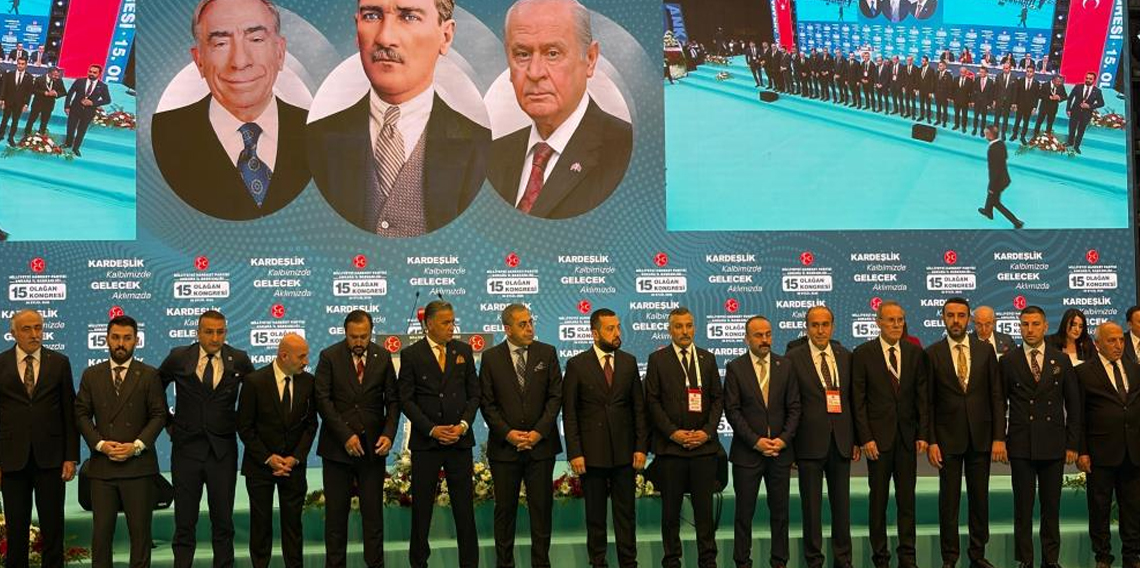 Alparslan Doğan, yeniden MHP Ankara İl Başkanı seçildi