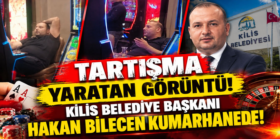 Tartışma yaratan görüntü: Kilis Belediye Başkanı Hakan Bilecen kumarhanede