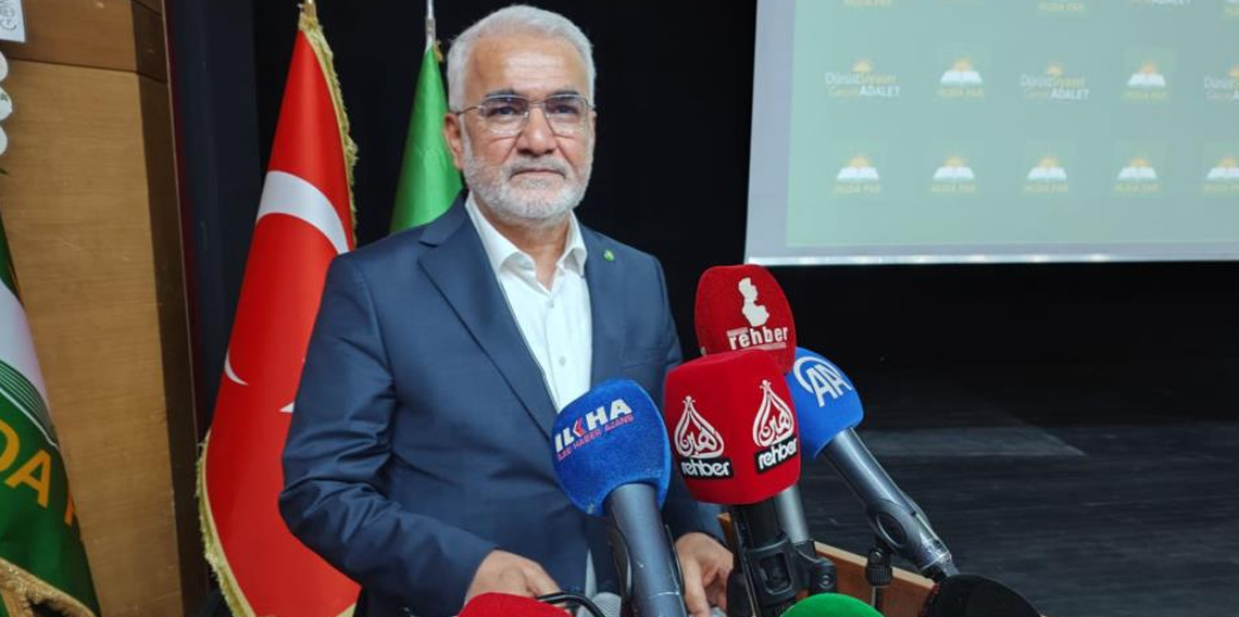 HÜDA PAR Genel Başkanı Yapıcıoğlu: 
