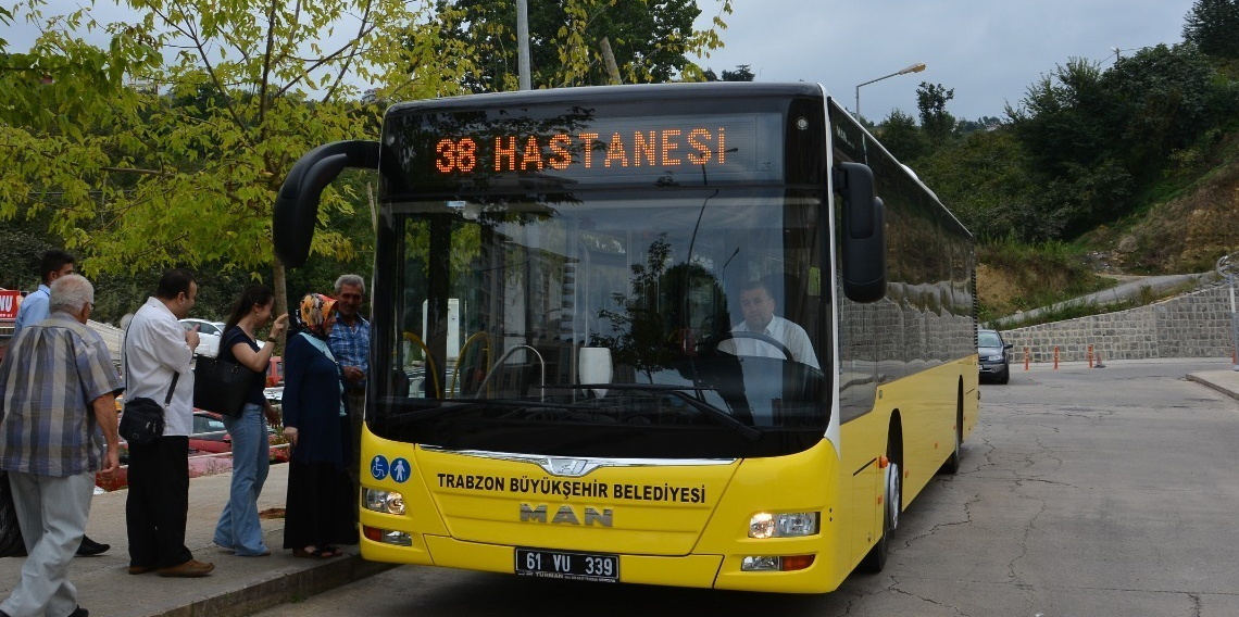 Trabzon Büyükşehir Belediyesi otobüs saatleri 2026: Hatlar ve kalkış saatleri ?