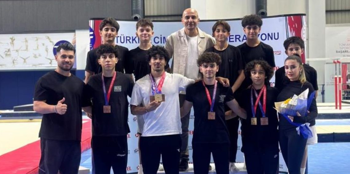 Artistik cimnastikte Kayseri’den tarihi başarı
