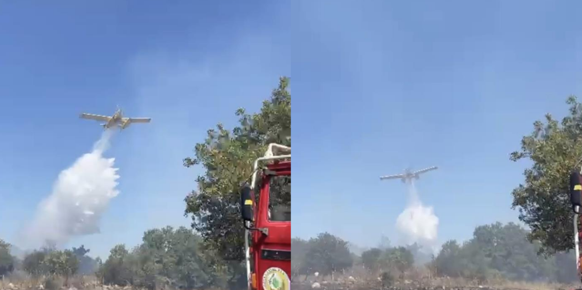 Balıkesir’de orman yangını! Ekipler havadan ve karadan müdahale ediyor
