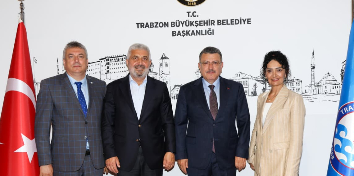 TDED Trabzon Şubesi’nden Vali Tahir Şahin ve Başkan Ahmet Metin Genç’e ziyaret