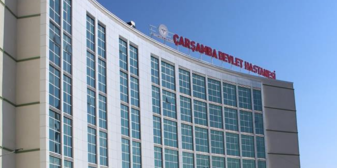 Çarşamba Devlet Hastanesi'nde 8 ayda 992 bin muayene