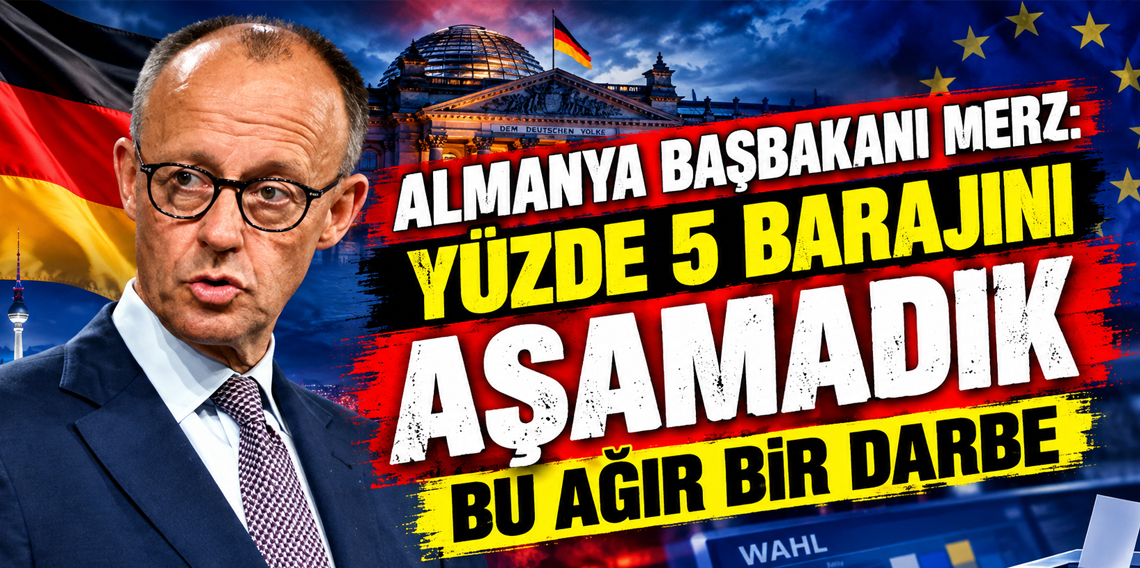 Almanya Başbakanı Merz: