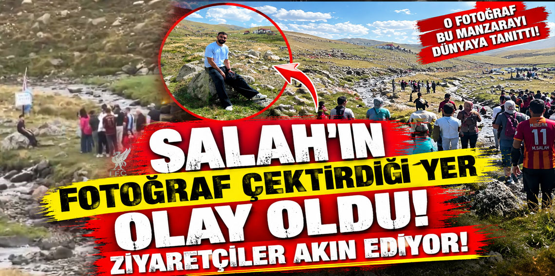 Salah'ın fotoğraf çektirdiği yer olay oldu! Ziyaretçiler akın ediyor