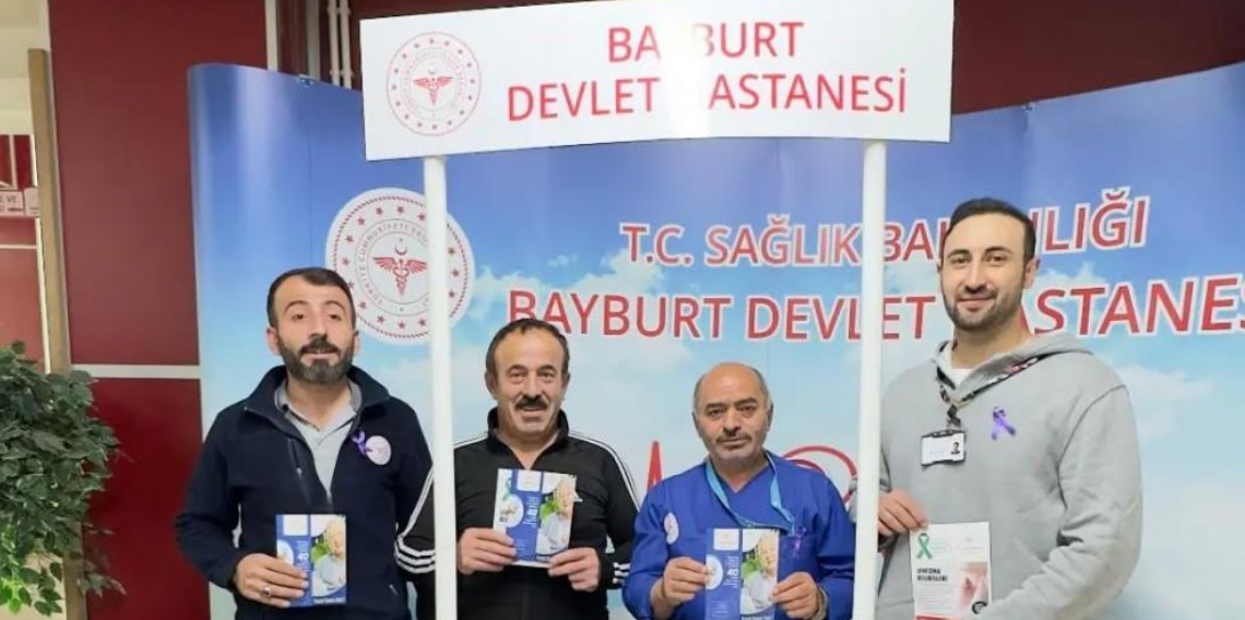 Lenfoma ve prostat kanserine ilişkin vatandaşlara bilgilendirme yapıldı