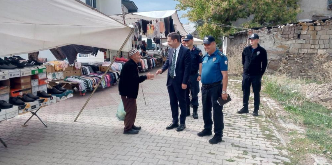 Aydıntepe’de Ahilik Haftası kapsamında esnaf ziyareti yapıldı