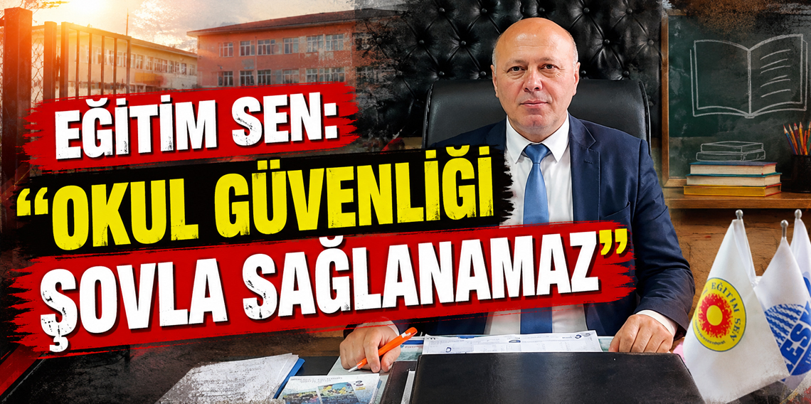 Eğitim Sen Trabzon: Protokol var ama güvenlik yok!