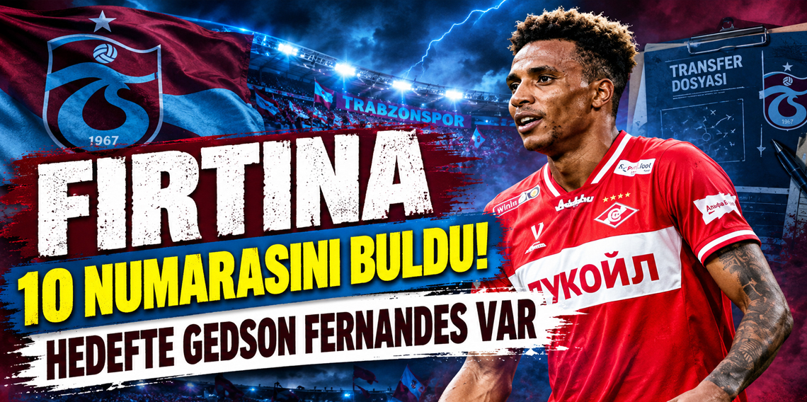 Trabzonspor'dan 10 Numaraya Gedson Fernandes