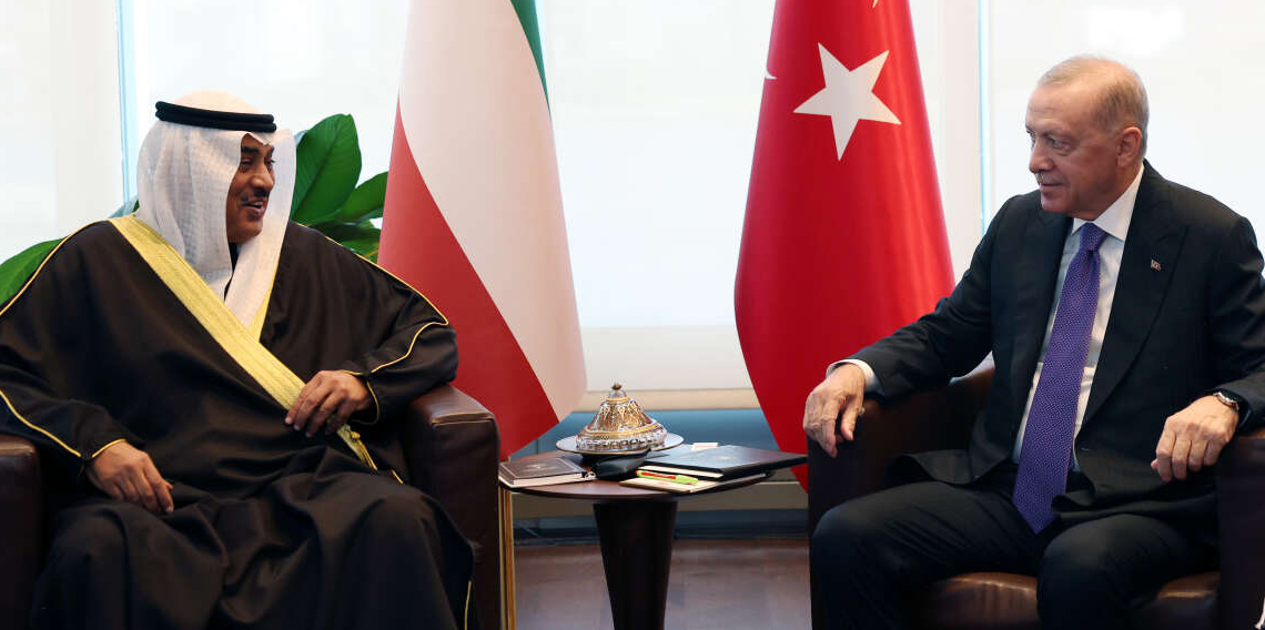 Cumhurbaşkanı Erdoğan, Kuveyt Veliaht Prensi Al-Sabah ile görüştü