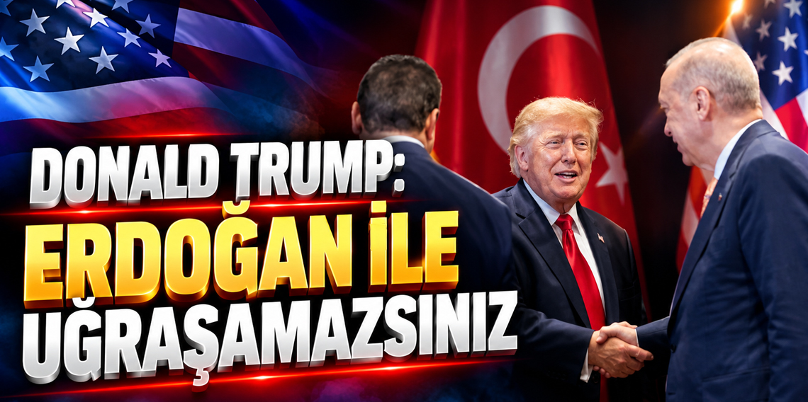Donald Trump: Erdoğan'la uğraşamazsınız