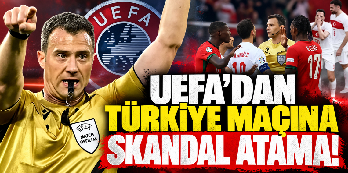 UEFA Fransa - Türkiye Maçına Felix Zwayer'i atadı