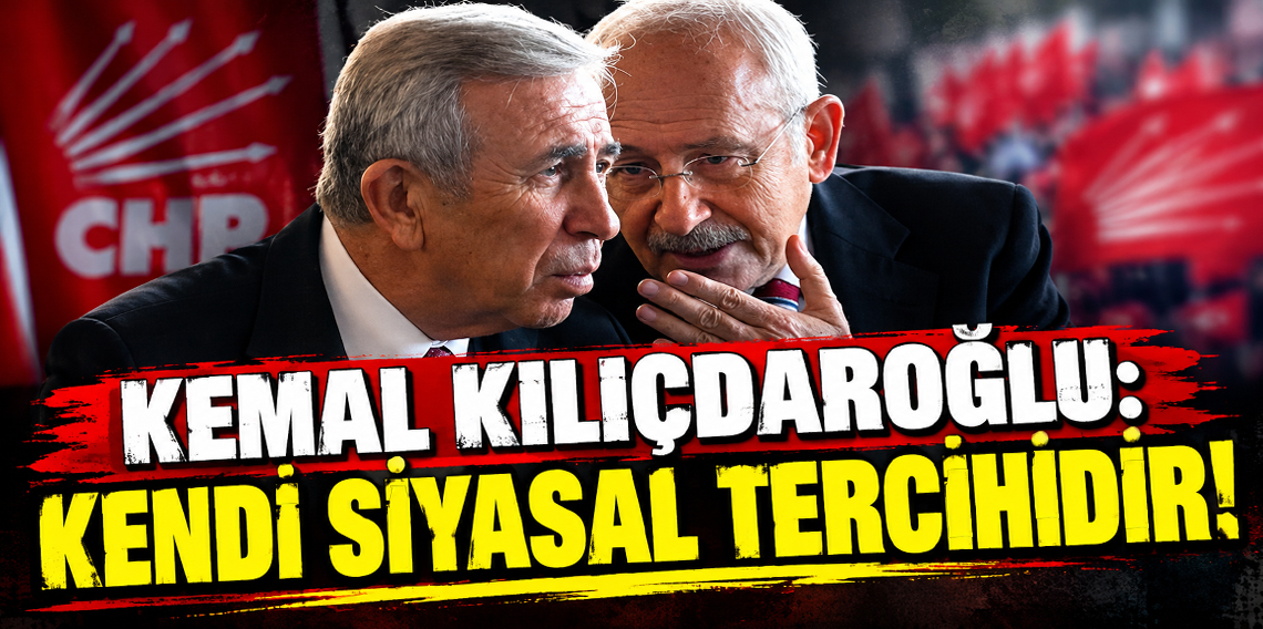 Mansur Yavaş'ın istifasına Kemal Kılıçdaroğlu'ndan ilk yorum