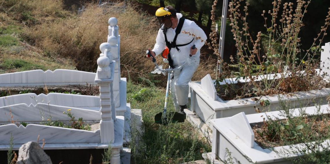 Tokat’ta 35 mezarlığın bakımı için yeni makineler hizmete alındı