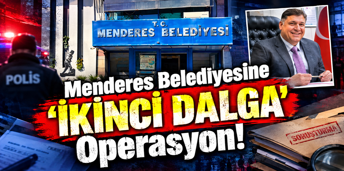 Menderes Belediyesi yolsuzluk soruşturmasında ikinci dalga