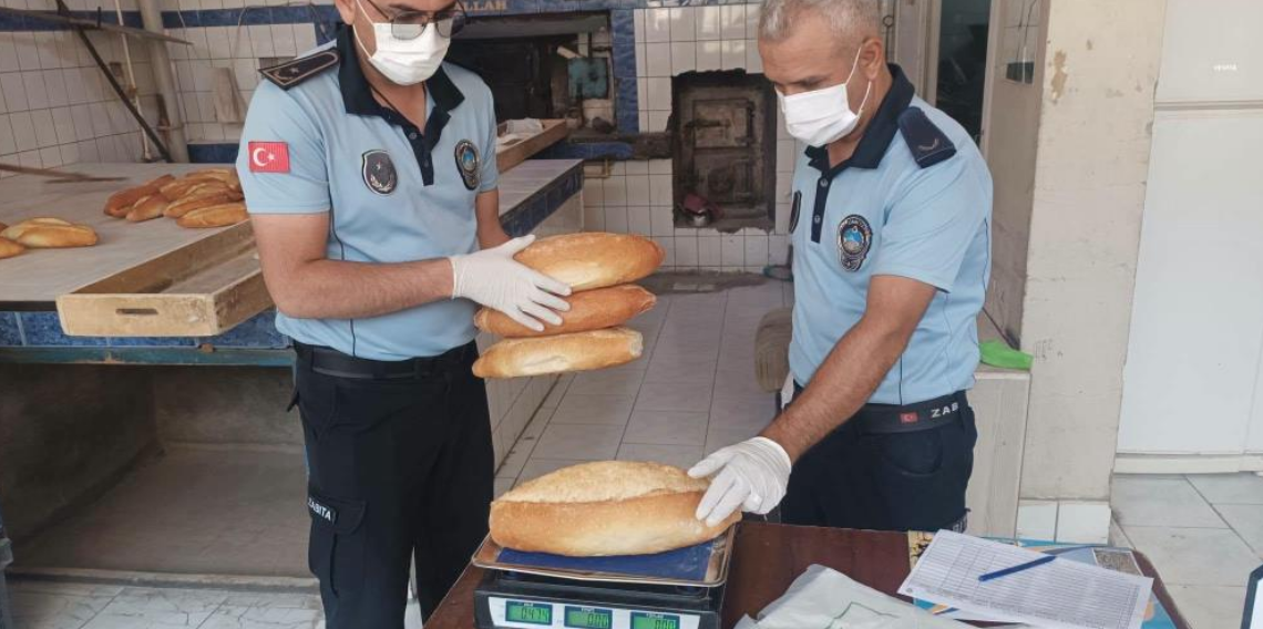Fırınlarda hijyen ve gramaj denetimi yapıldı
