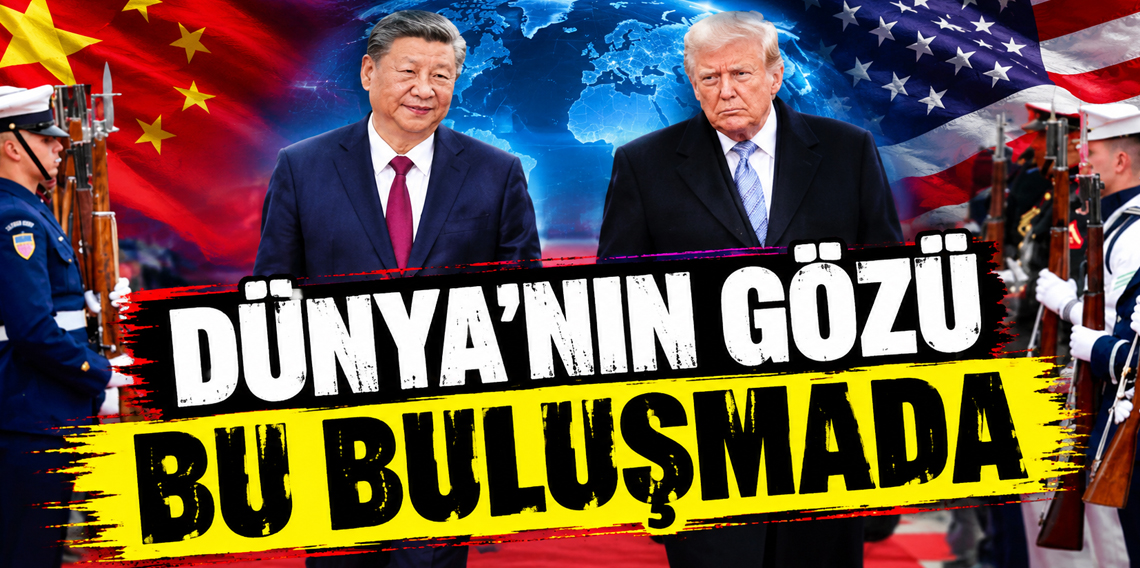 Trump, Xi'yi hava üssünde kırmızı halıyla karşıladı