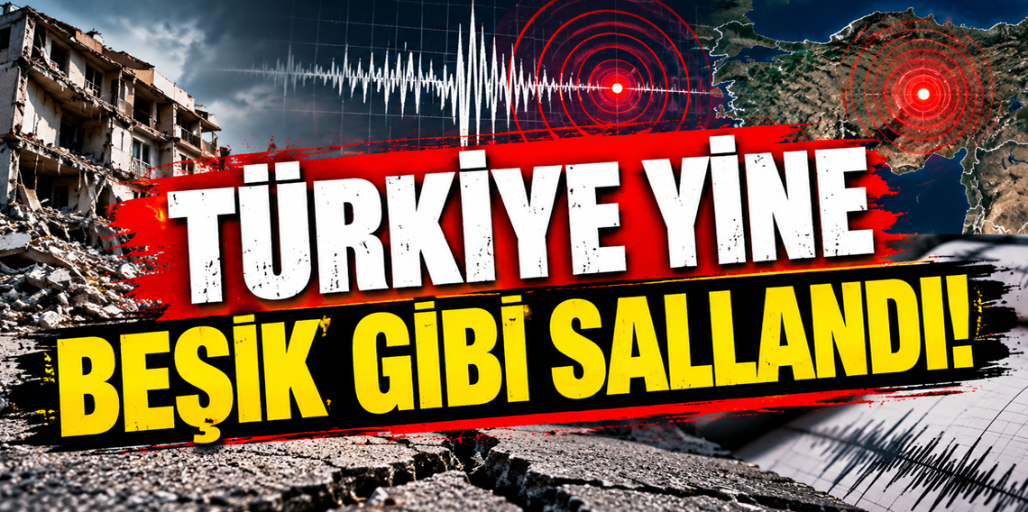 Diyarbakır’da hissedilen deprem! 5,8 büyüklüğündeki sarsıntı geniş bölgede hissedildi