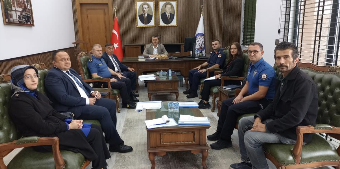 Havza’da spor güvenliği masaya yatırıldı