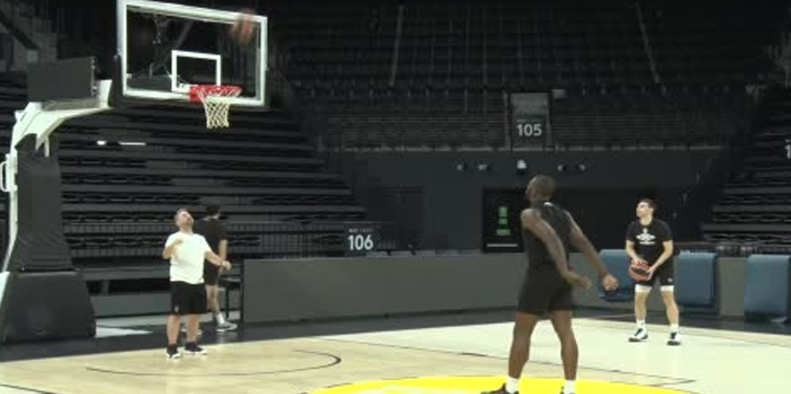 Beşiktaş’ta Valencia Basket maçının hazırlıkları tamamlandı